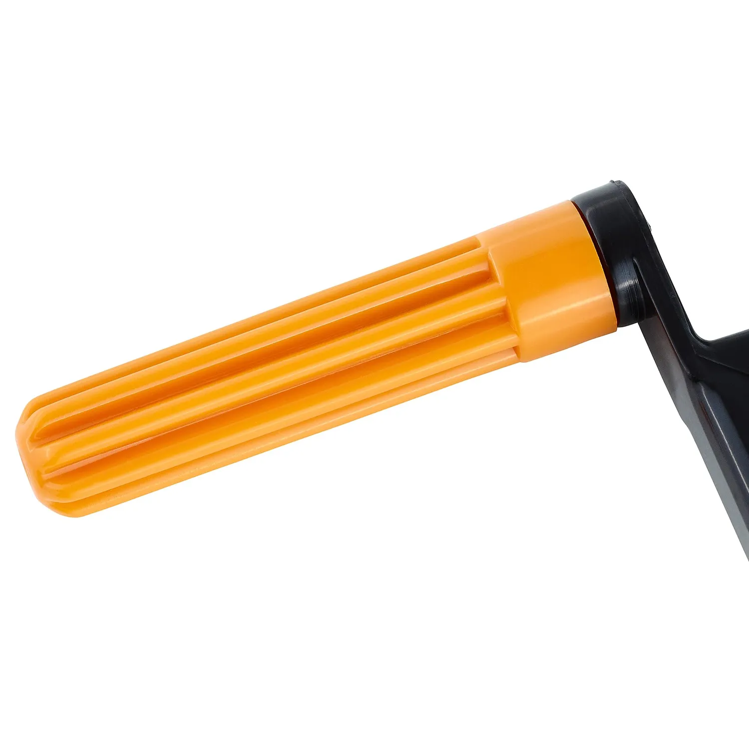 Ortega Enrouleur de cordes guitare orange et noir manivelle
