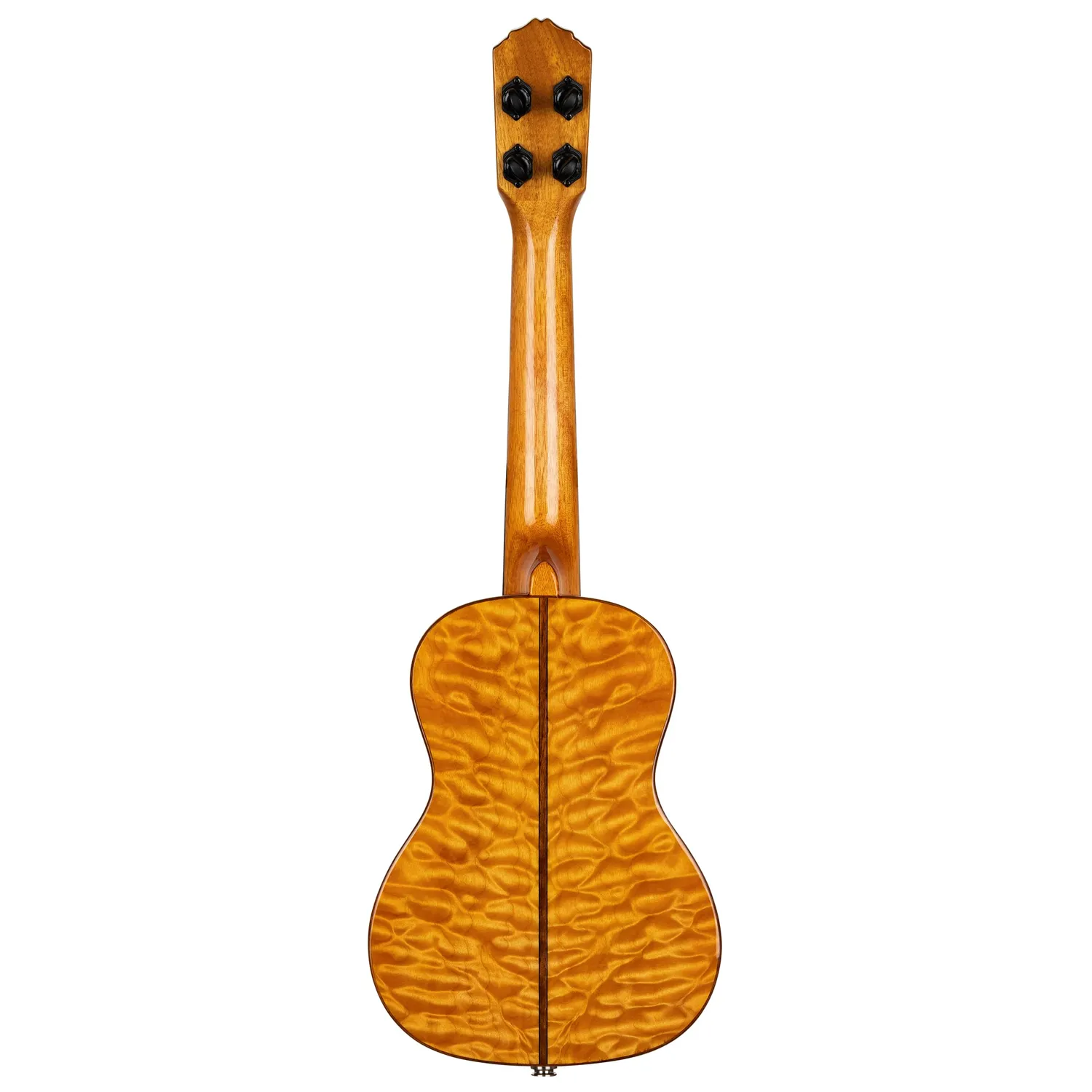 Ortega Elite RUET-QMA ukulélé concert électro-acoustique érable pommelé