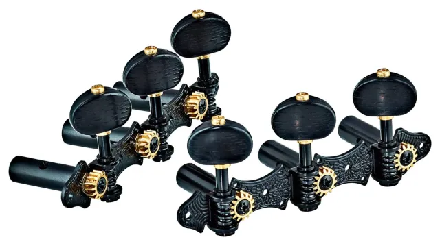 Ortega OTMDLX mécaniques guitare classique noires 1:14