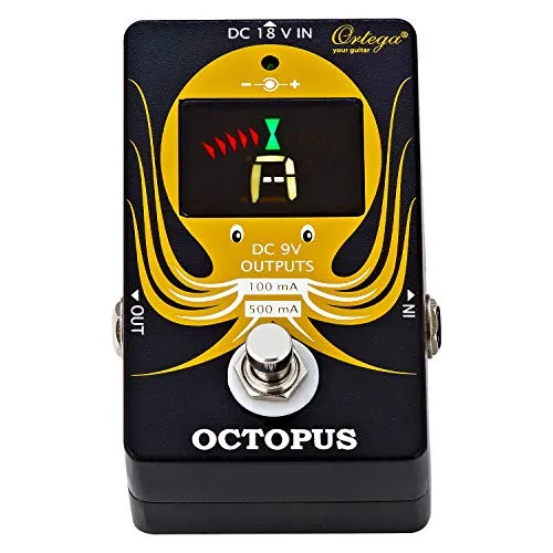 Ortega Octopus alimentation pédales 8 sorties 18V
