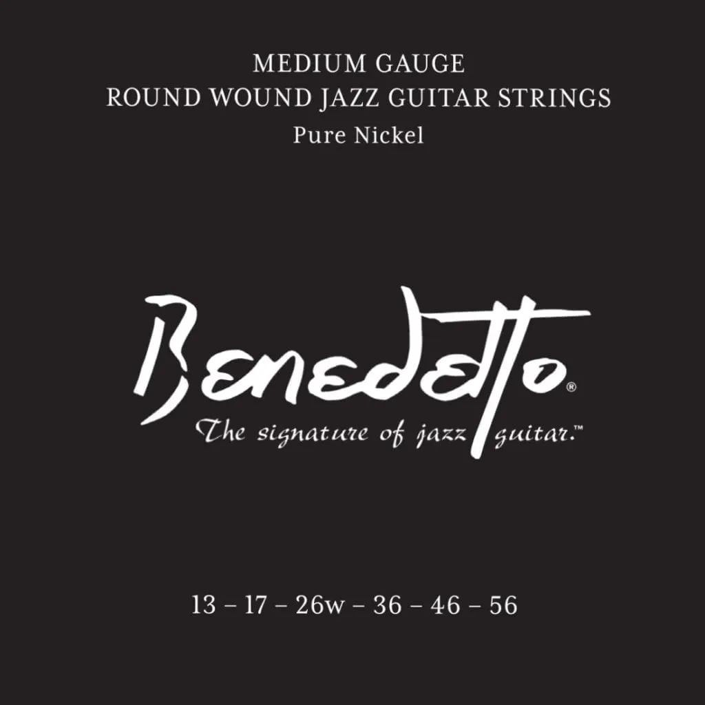 Benedetto cordes guitare jazz