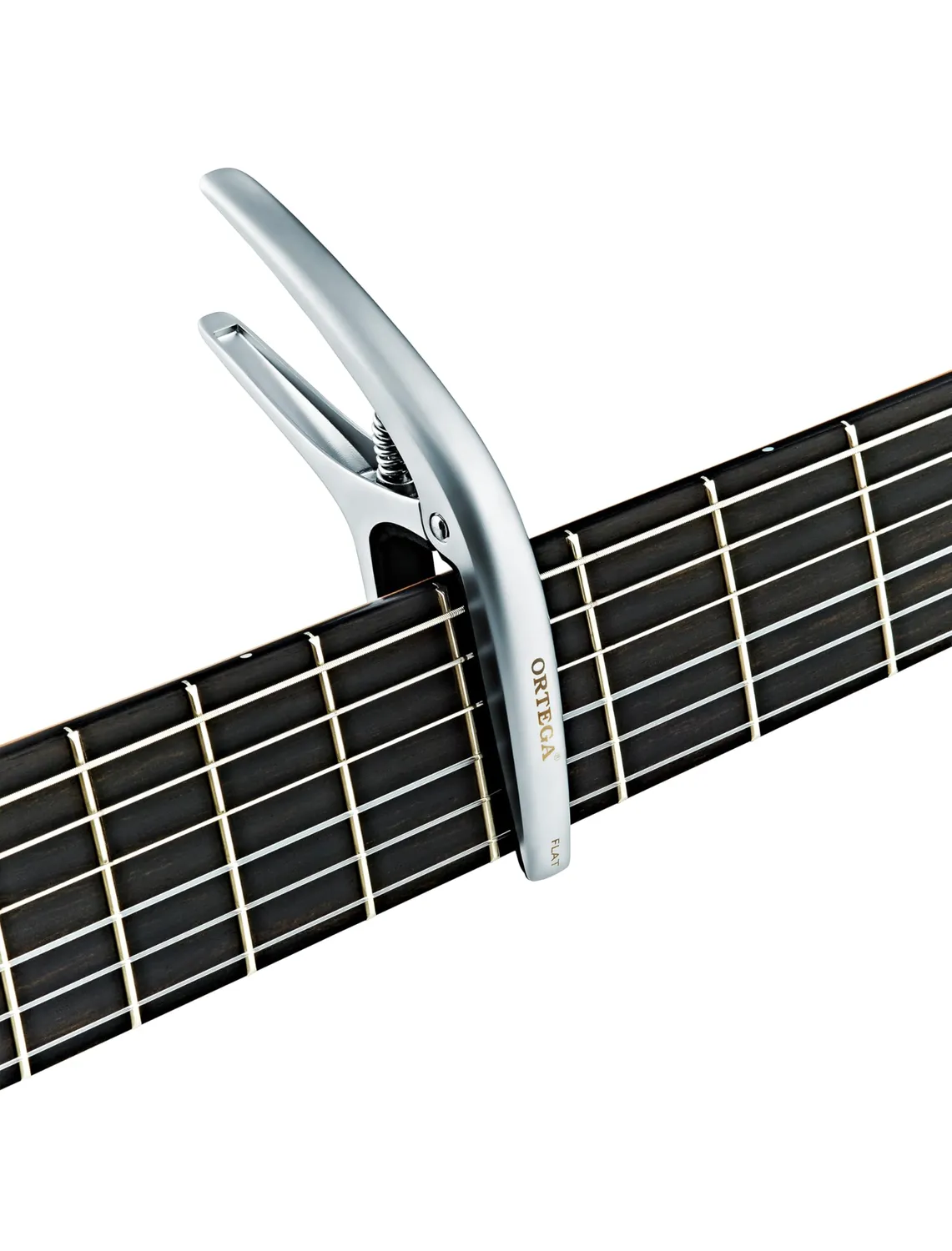 Ortega TWCAPO capodastre guitare plat courbe + housse