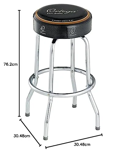Ortega OBS30 tabouret guitare acier rembourré
