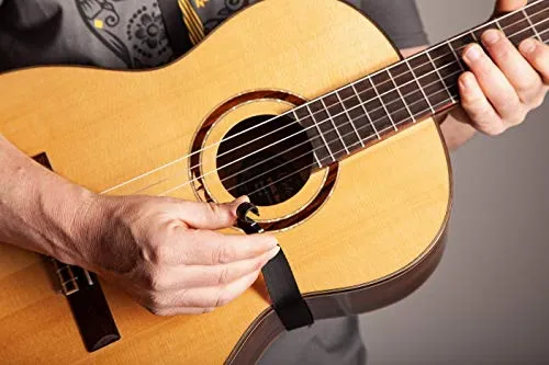 Ortega Nylon Straps Hook OGSHK-BK sangle guitare noir
