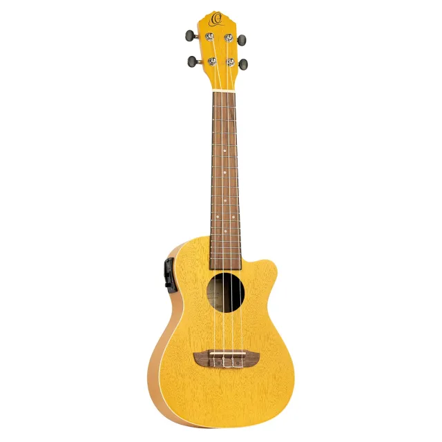 Ortega Earth ukulele concert electro pan coupe