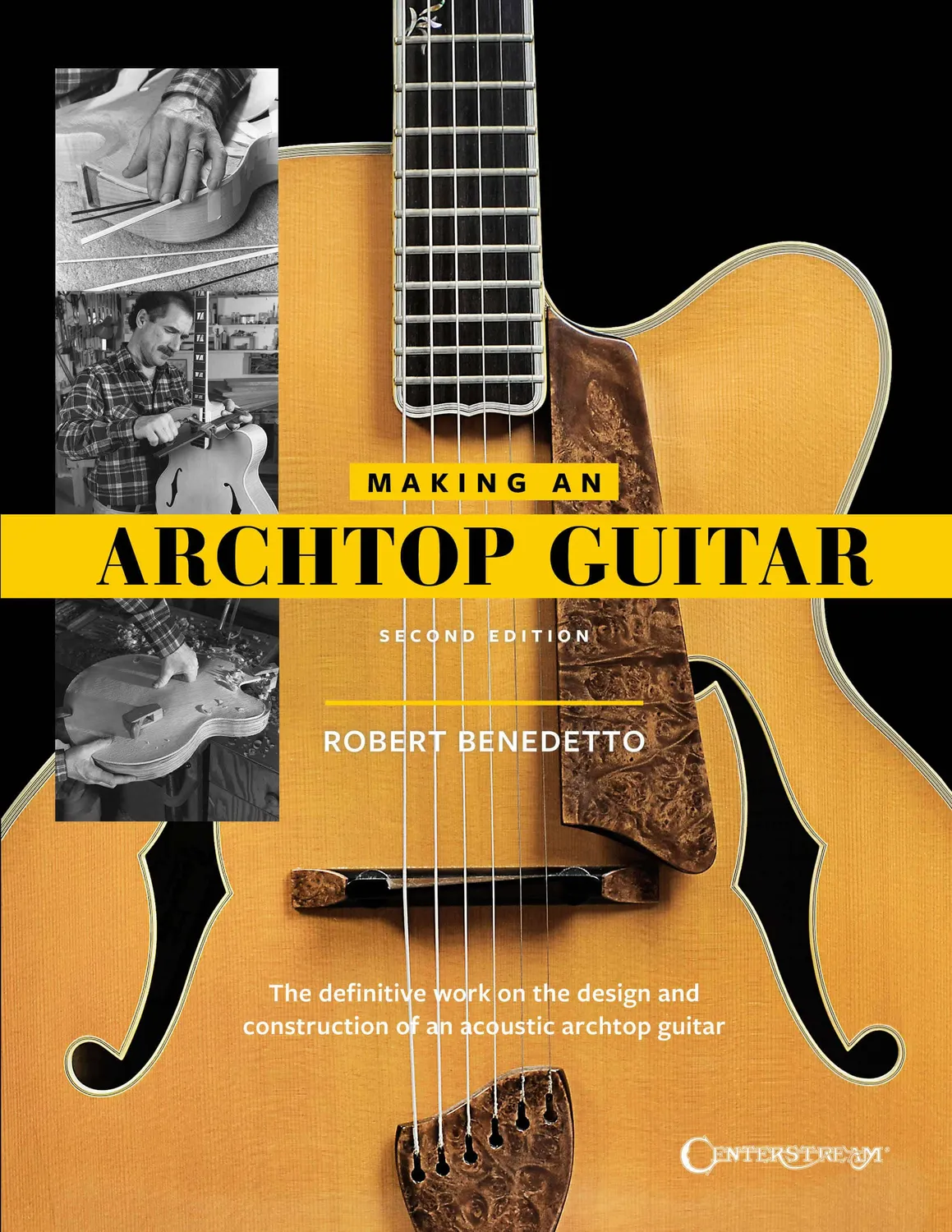 Benedetto Making an Archtop Guitar livre 2e édition dédicacé