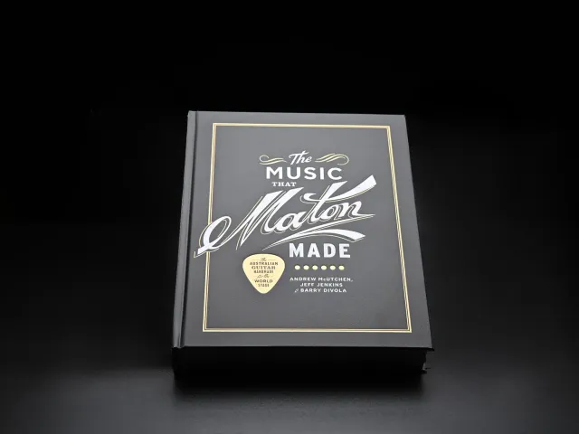 Maton Book livre guitare The Music That Made Maton