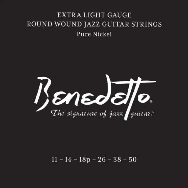 Benedetto cordes guitare jazz