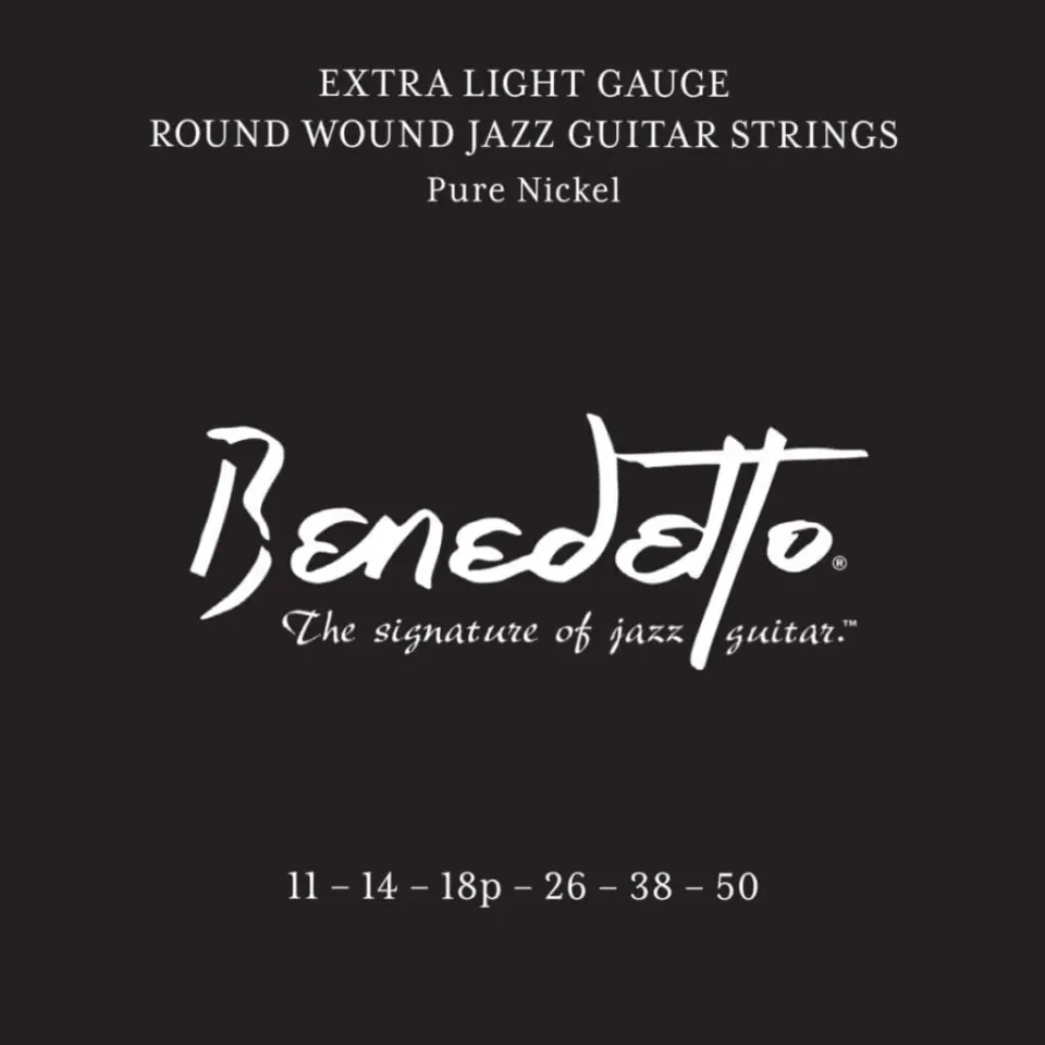 Benedetto cordes guitare jazz
