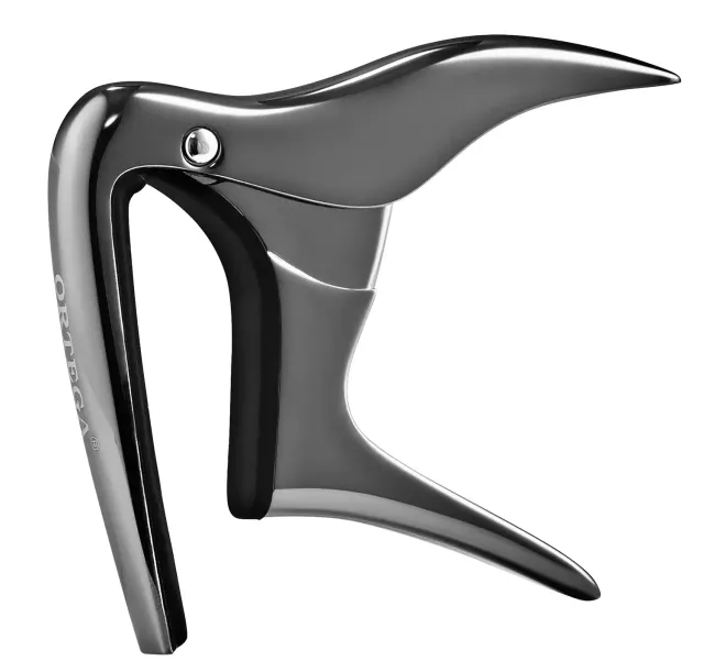 Ortega OCAPO-BCR capodastre plat noir chromé