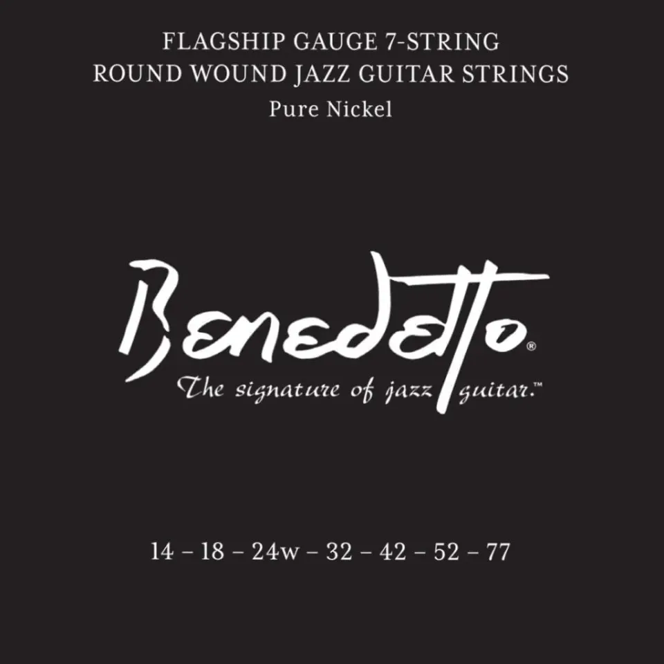Benedetto Flagship jeu cordes guitare 7 cordes 014-077